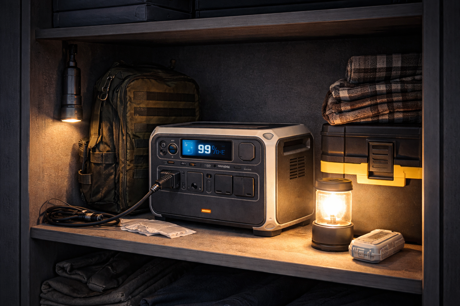 Як зберігати станцію під час тривалих відключень світла?