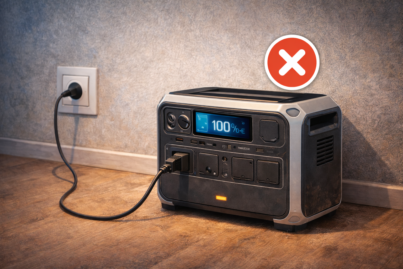 Чи варто тримати станцію постійно підключеною до мережі?