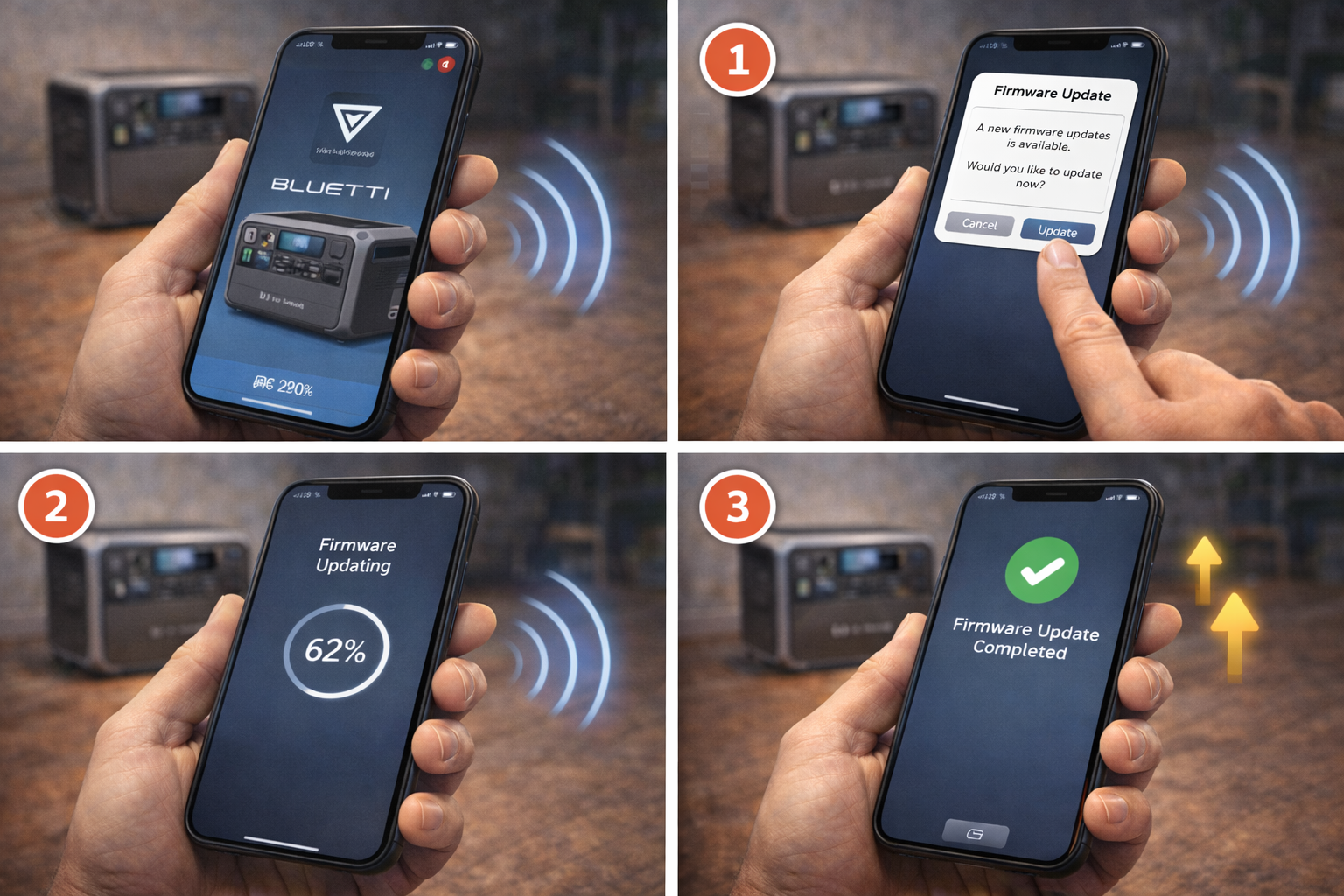 Як оновити прошивку Bluetti: повний гайд