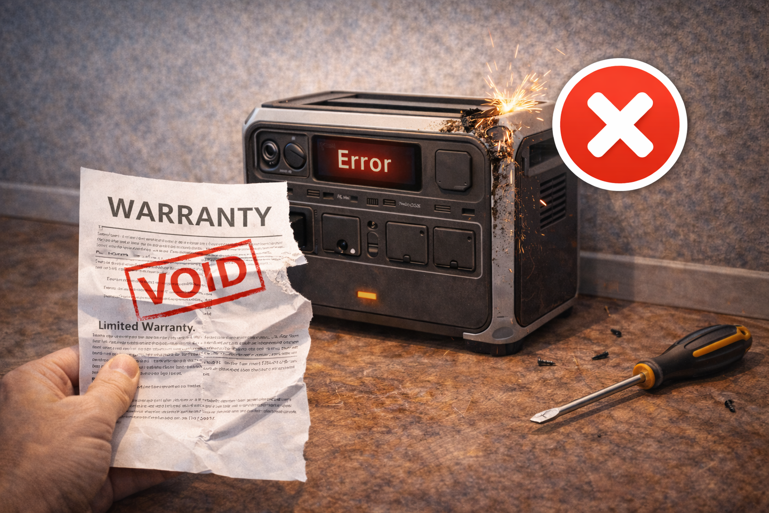 Почему могут отказать в гарантийном ремонте зарядной станции